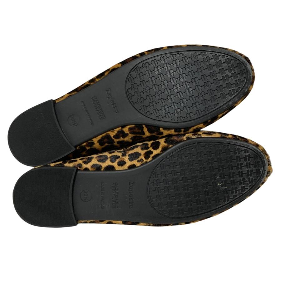 repetto（レペット） 美品 サンドリオン レオパード バレエ フラット 