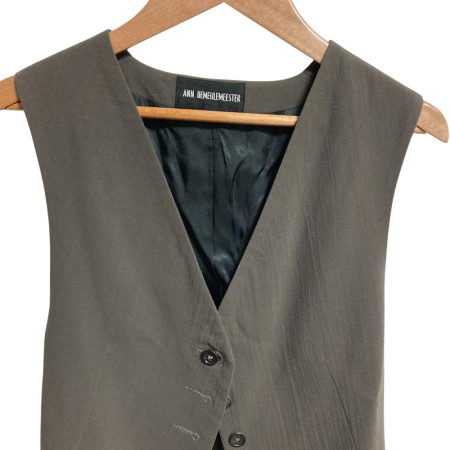 kikiki　定番ANN DEMEULEMEESTER ベスト 36 Ann DEMEULEMEESTER（アン ドゥムルメステール） 美品 黒タグ 本人期