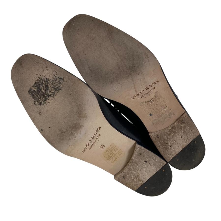 MANOLO BLAHNIK（マノロブラニク） 美品 パンチングレザー ウイング