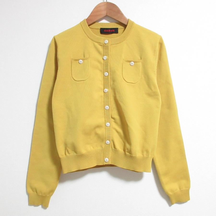CABaN（キャバン） 良品 トゥモローランド ニットノーカラージャケット 