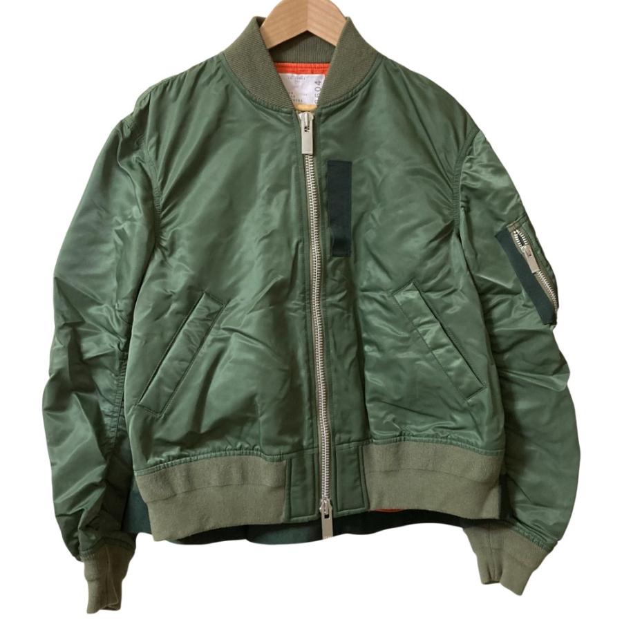 sacai（サカイ） 美品 MA-1 ボンバージャケット 18-03604 サイズ1