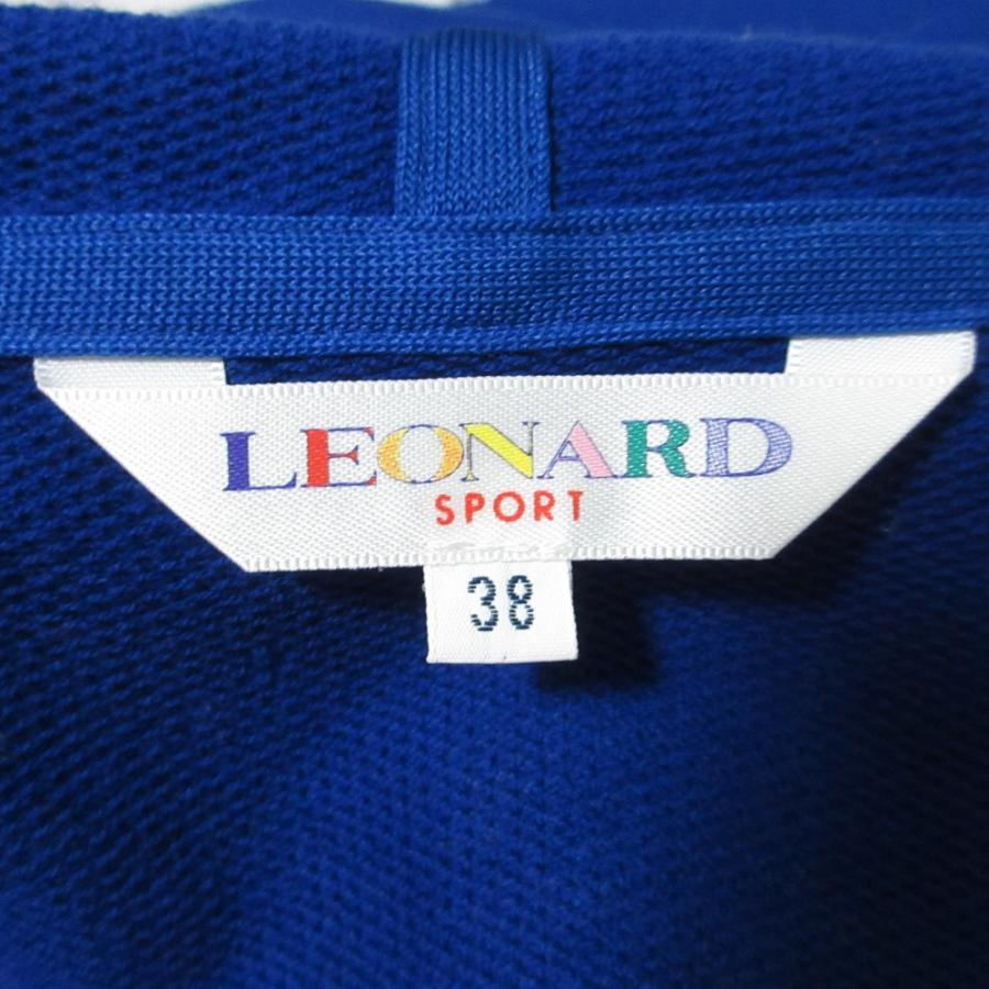 LEONARD SPORT 美品 レオナールスポーツ ジップアップ パーカー 38