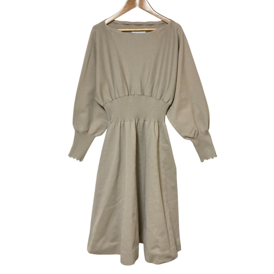 CELFORD（セルフォード） 良品 スカラップニットワンピース 38 