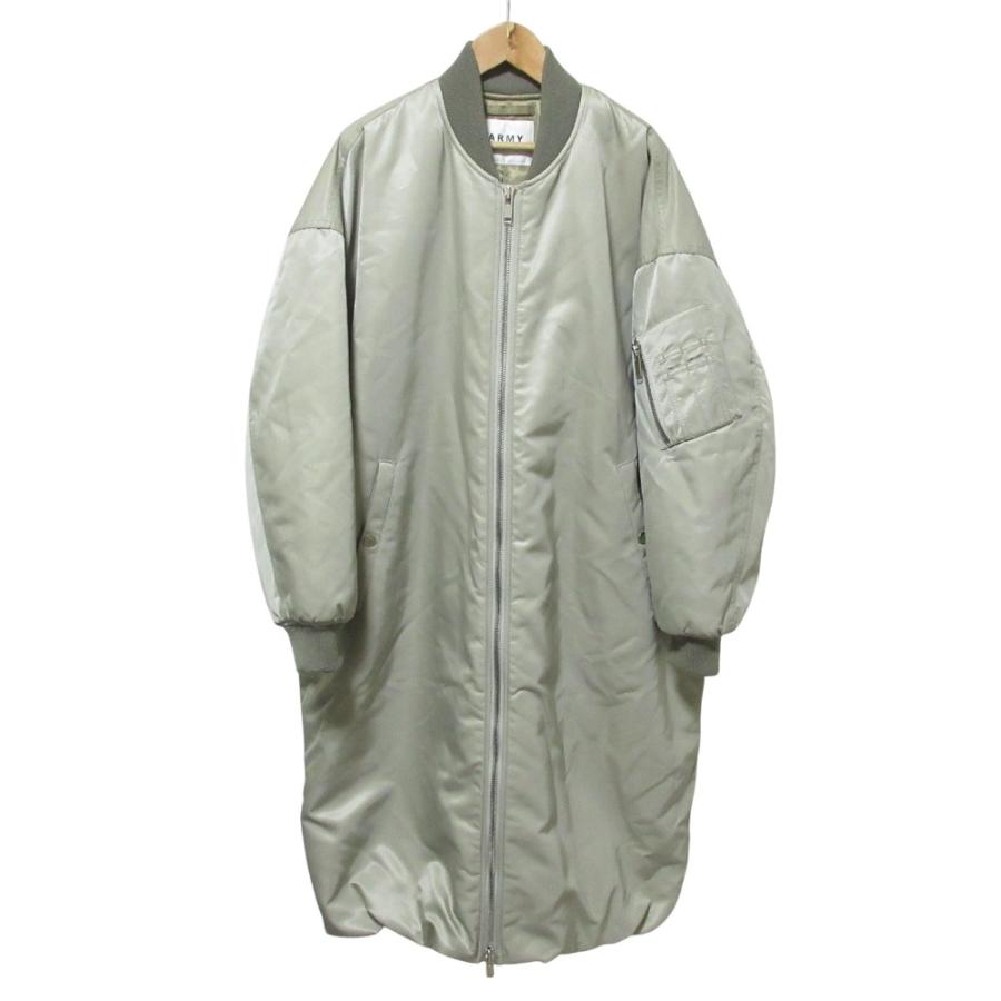 美品 ARMY upper hights アッパーハイツ Ma-1 ロングコート THE U-2