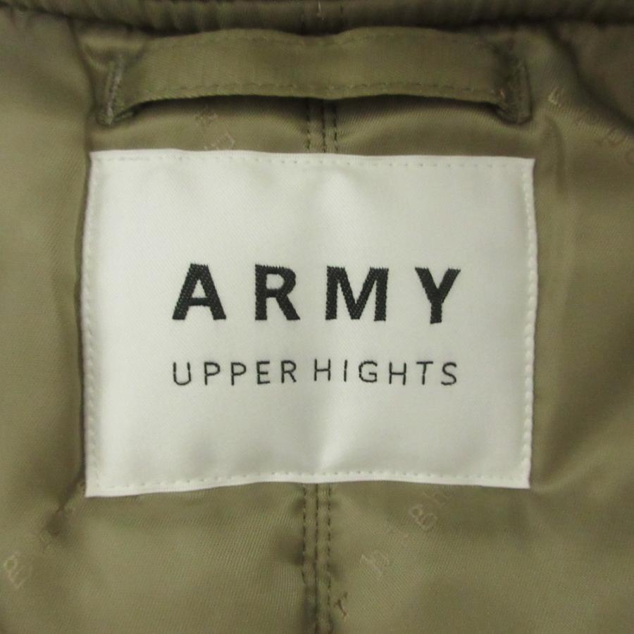 美品 ARMY upper hights アッパーハイツ Ma-1 ロングコート THE U-2