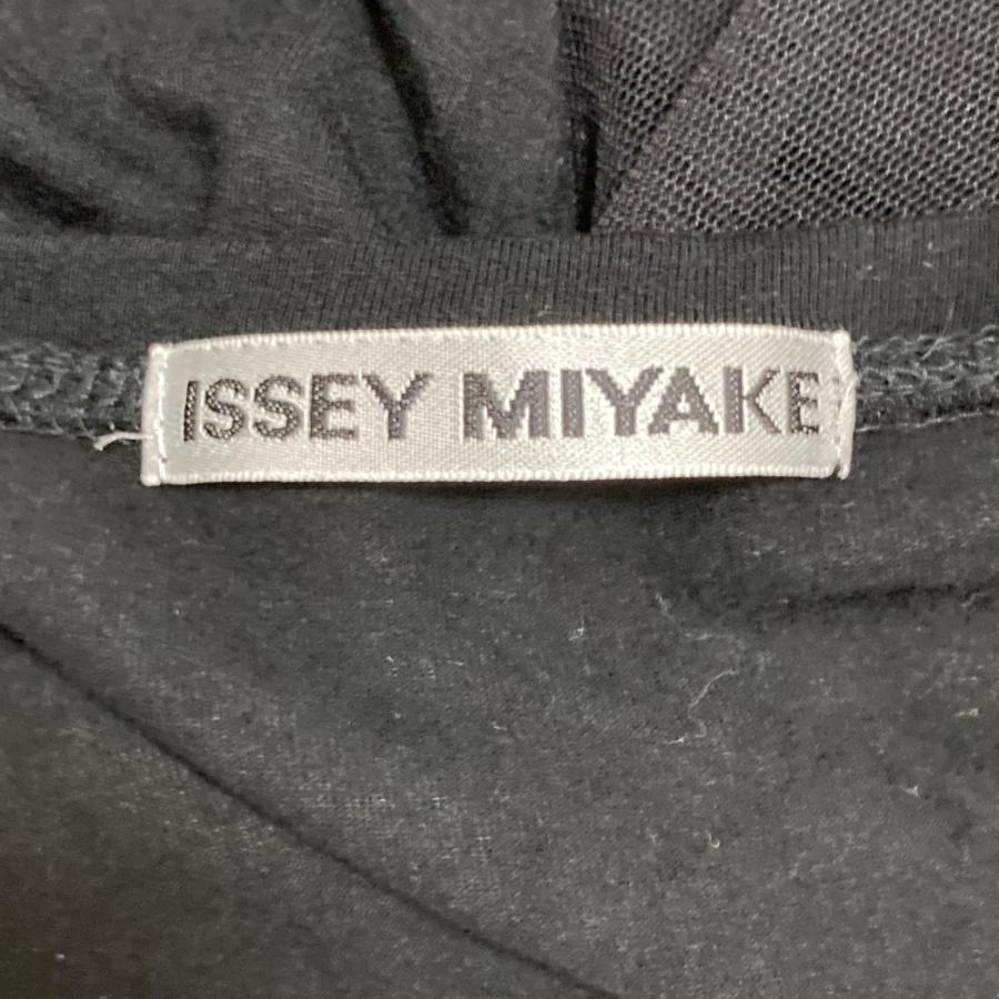 ISSEY MIYAKE（イッセイミヤケ） 美品 ドレープ チュール 長袖