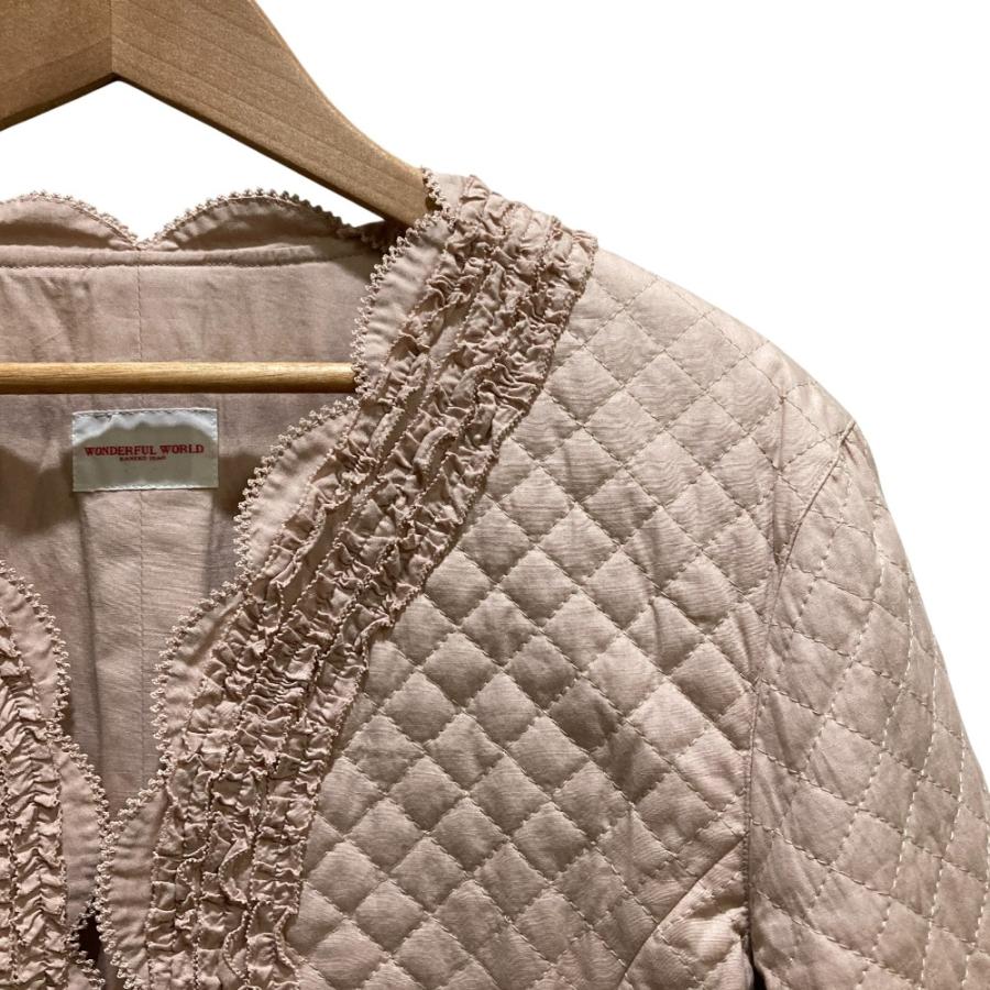 美品】Y's(ワイズ)フロントタックワイドノーカラージャケット