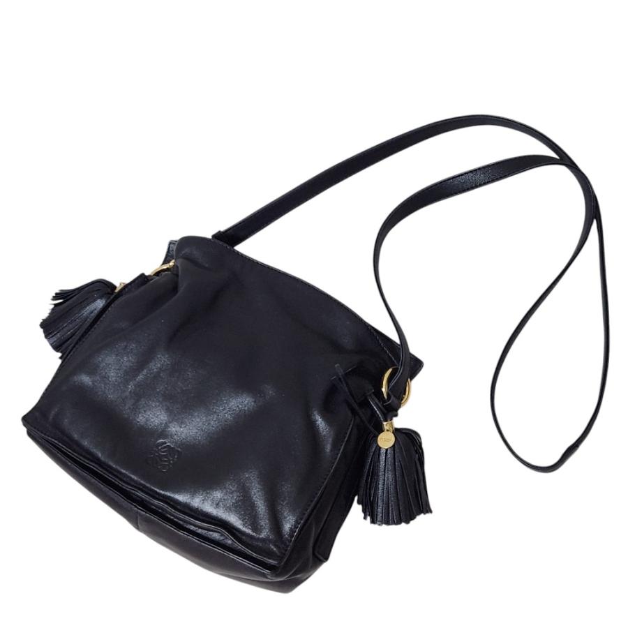 LOEWE（ロエベ） 美品 フラメンコ22 ナッパレザー ショルダーバッグ 