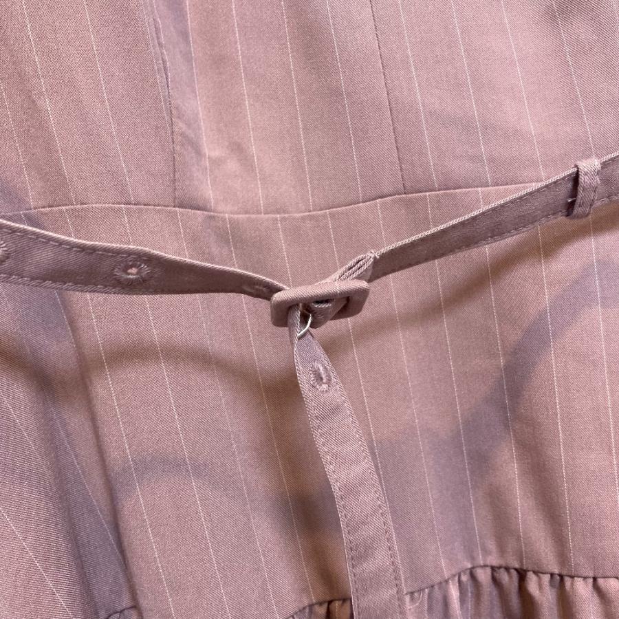 新品同様 25AW Herlipto ハーリップトゥ Pin-Stripe Belted Flared