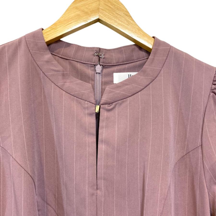 新品同様 25AW Herlipto ハーリップトゥ Pin-Stripe Belted Flared