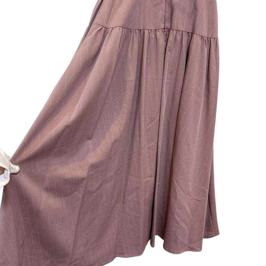 新品同様 25AW Herlipto ハーリップトゥ Pin-Stripe Belted Flared