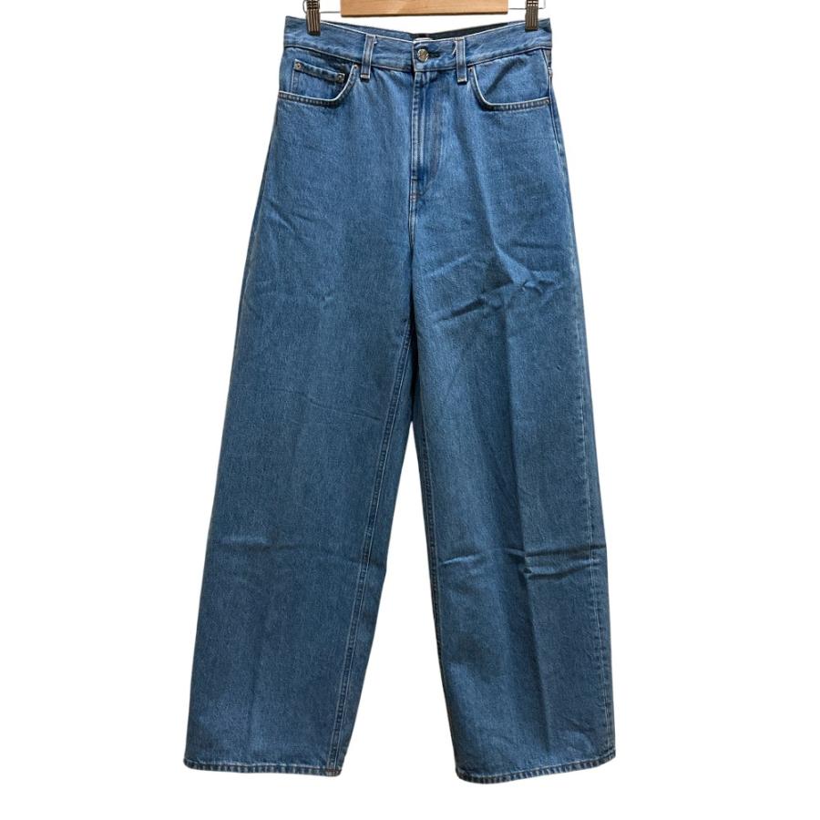 TOTEME（トーテム） 美品 24AW TOTEME WIDE LEG DENIM デニムパンツ