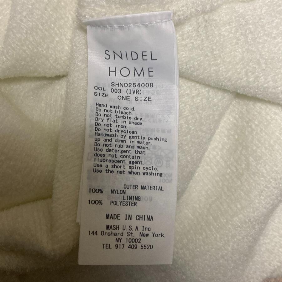 SNIDEL（スナイデル） 美品 25AW SNIDEL HOME スナイデルホーム フリル