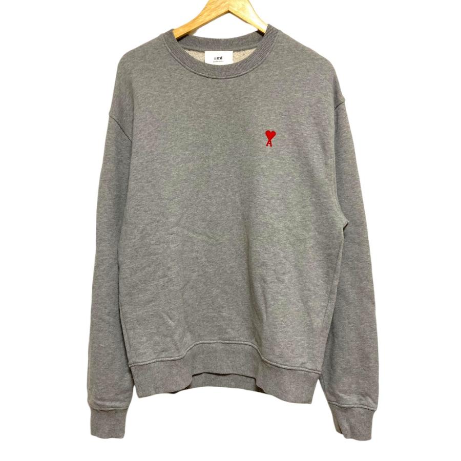 アミ アレクサンドル マテュッシ 22SS ハートロゴ スウェット シャツ XS ami alexandre mattiussi(アミアレクサンドルマテュッシ) / 22SS