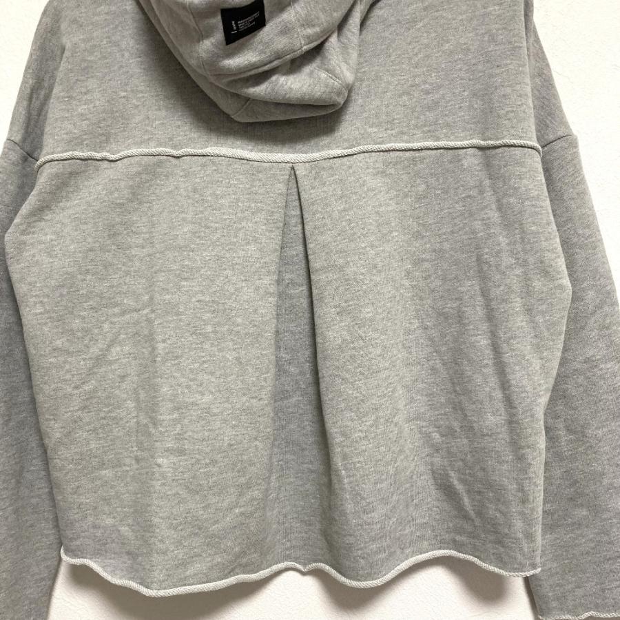 美品 25AW ayane アヤン 裏毛ロゴ スウェットパーカー サイズ38 グレー レディース 古着 中古 USED ayane 美品 25AW ayane アヤン 裏毛ロゴ スウェットパーカー サイズ38
