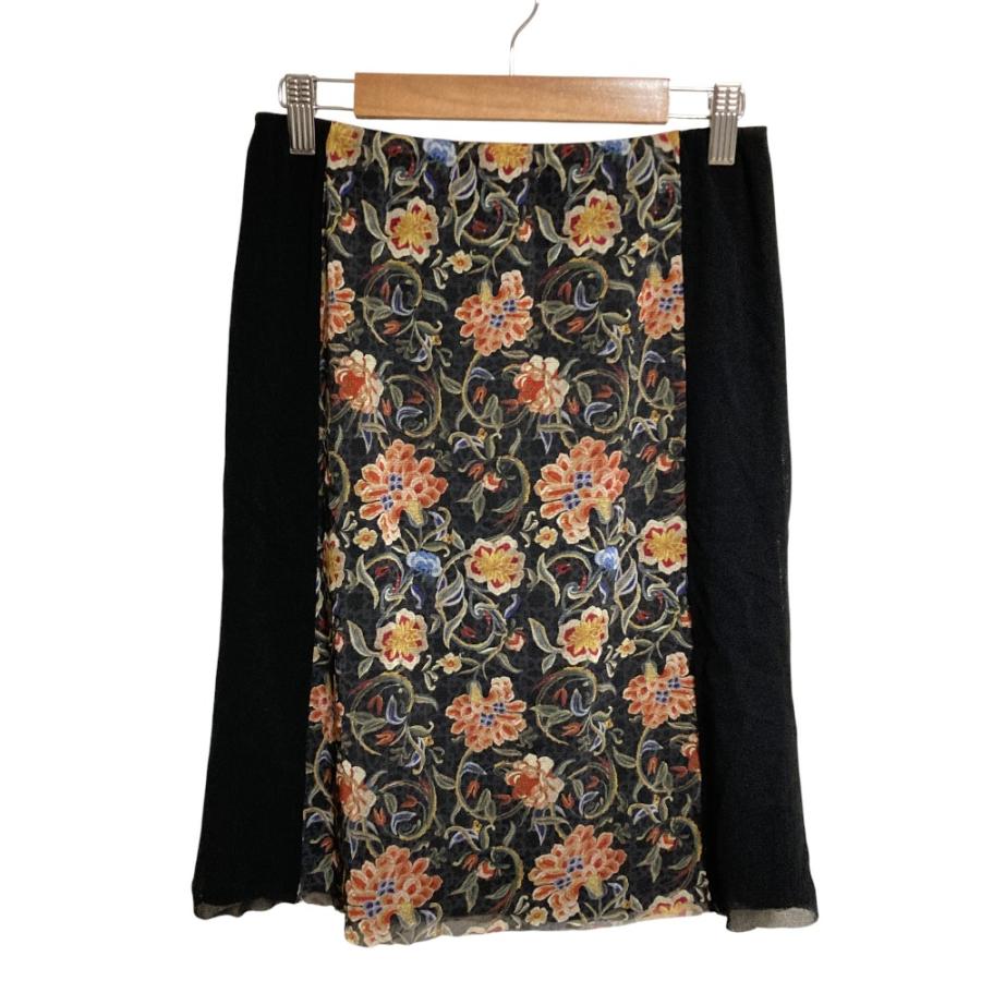 VIVIENNE TAM（ヴィヴィアンタム） 美品 フラワープリント サイド