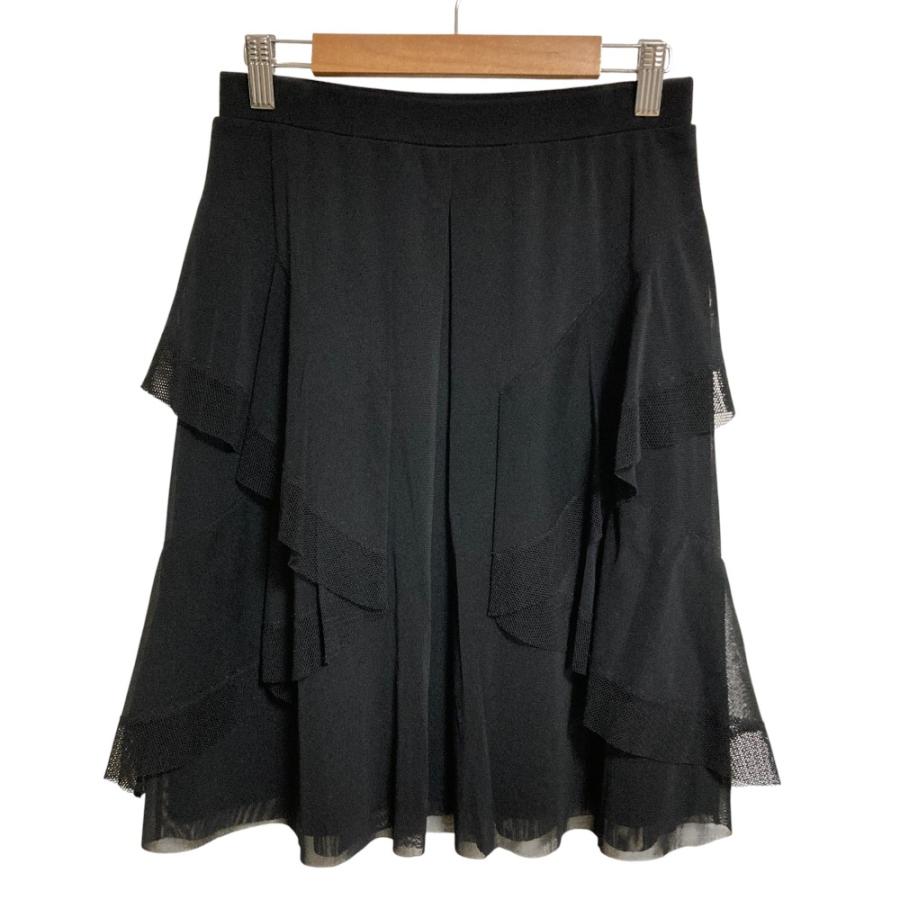 ヴィヴィアンタム フレアスカート Vivienne Tam　パワーネット VIVIENNE TAM（ヴィヴィアンタム） 良品 フリルデザイン パワーネット