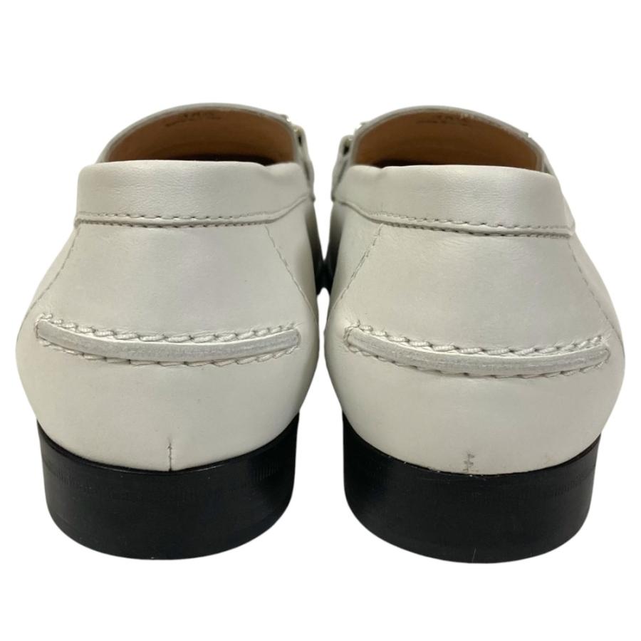 未使用 TOD'S トッズ ダブルT レザー ローファー サイズ38.5 約25.5cm