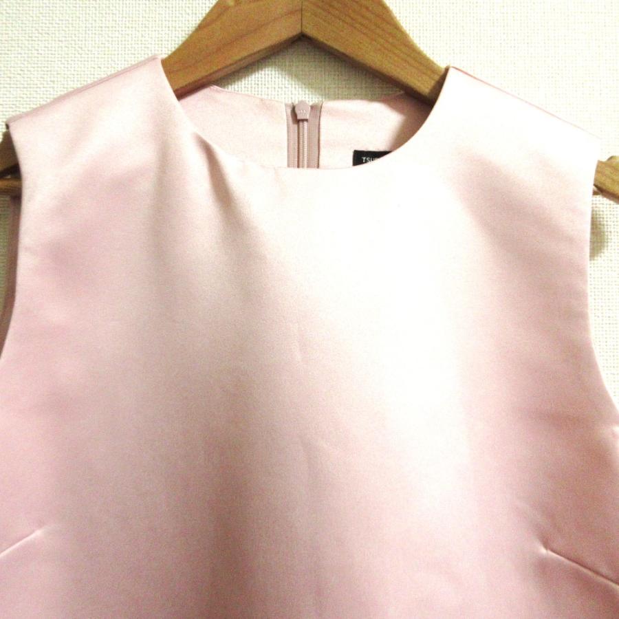 美品　ツルバイマリコオイカワ　ペプラム　ノースリーブ TSURU by Mariko Oikawa（ツルバイマリコオイカワ） 美品 ノースリーブ