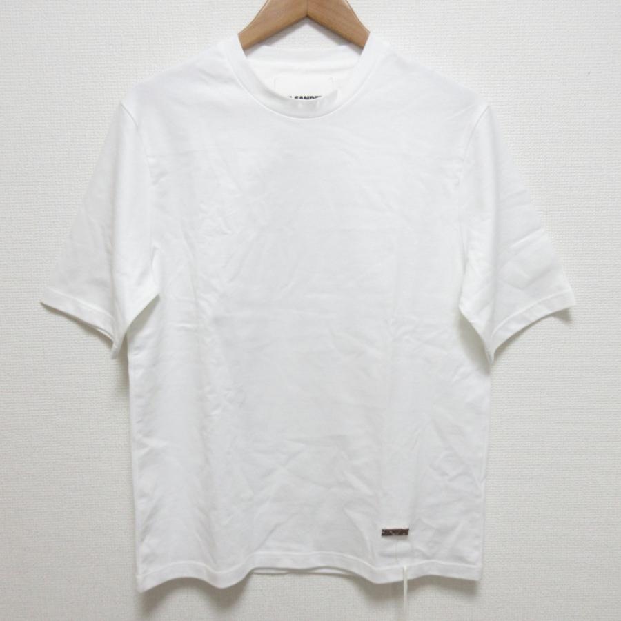 未使用 23AW JIL SANDER ジルサンダー クルーネック Tシャツ J02GC0109 サイズS ホワイト レディース 古着 中古 USED JIL SANDER（ジルサンダー） 未使用 23AW JIL SANDER クルーネック T