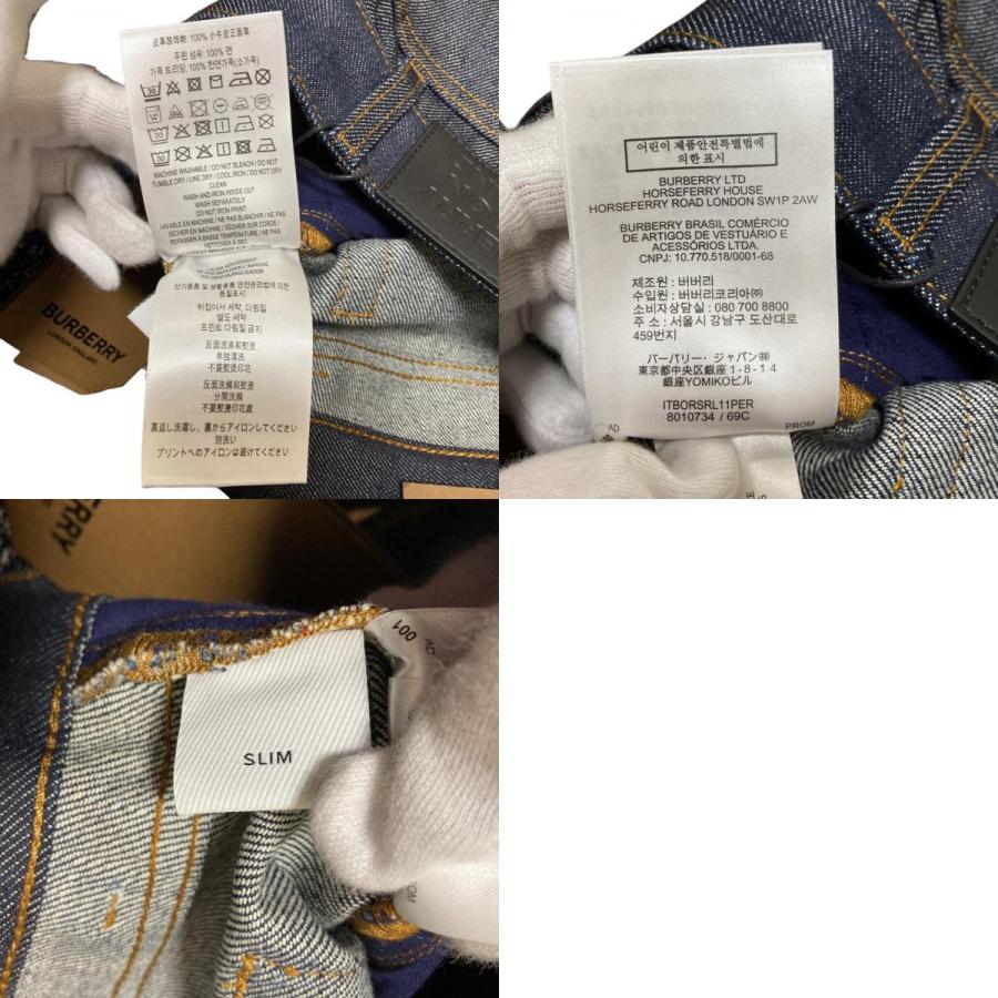 BURBERRY（バーバリー） 未使用 スリムフィット デニムパンツ ジーンズ
