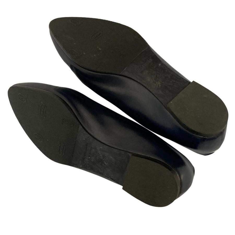 JIL SANDER（ジルサンダー） 美品 レザー ポインテッドトゥ フラット