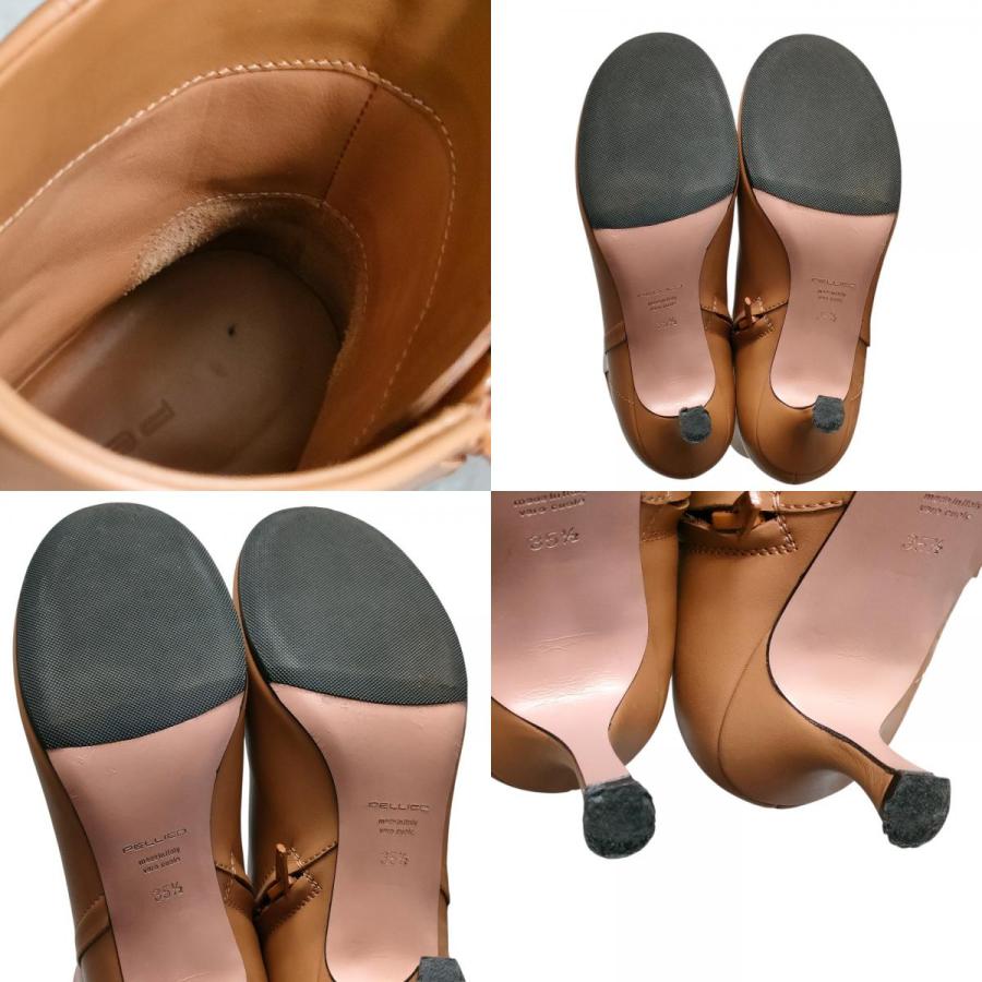PELLICO（ペリーコ） 美品 VOLTA レザー インナージップ ラウンドトゥ 