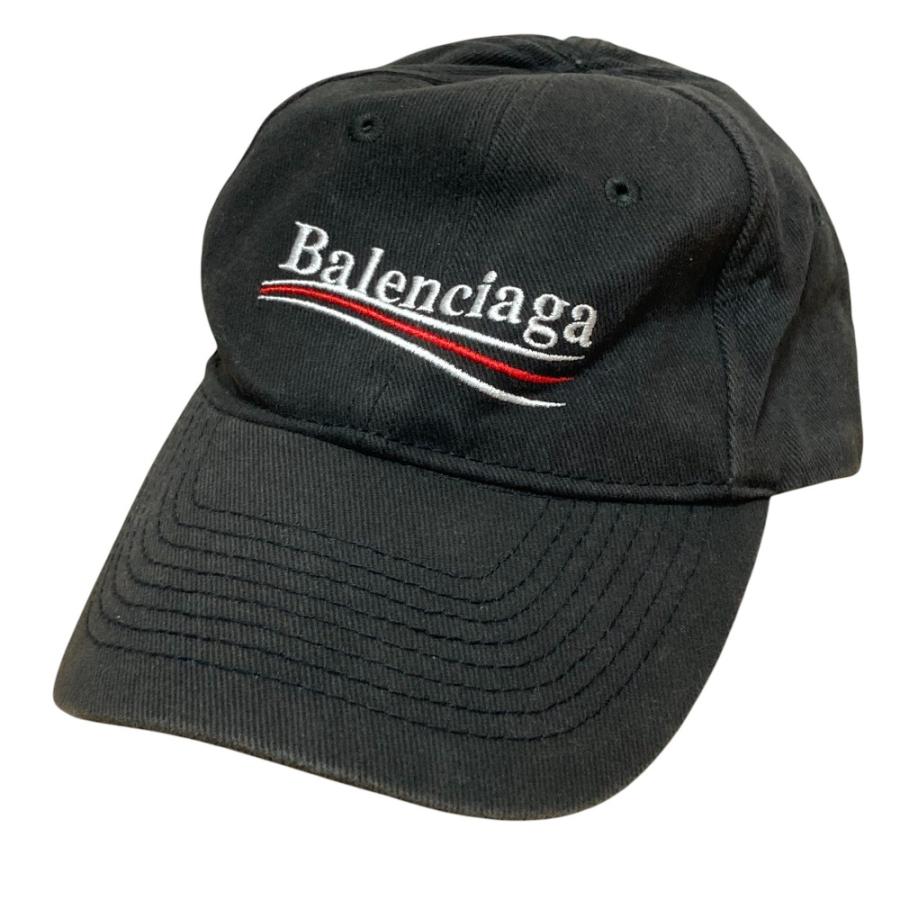 BALENCIAGA（バレンシアガ） 良品 キャンペーンロゴ刺繍 キャップ 帽子