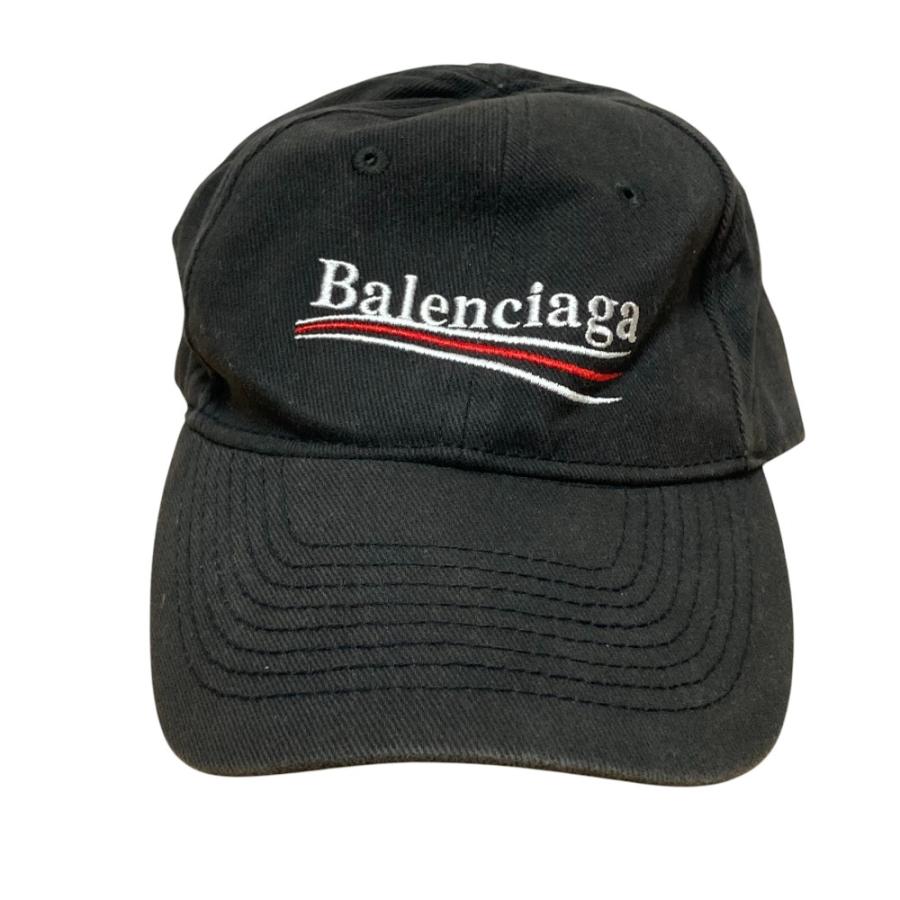 BALENCIAGA（バレンシアガ） 良品 キャンペーンロゴ刺繍 キャップ 帽子