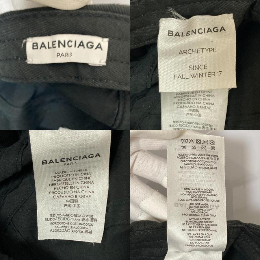 BALENCIAGA（バレンシアガ） 良品 キャンペーンロゴ刺繍 キャップ 帽子