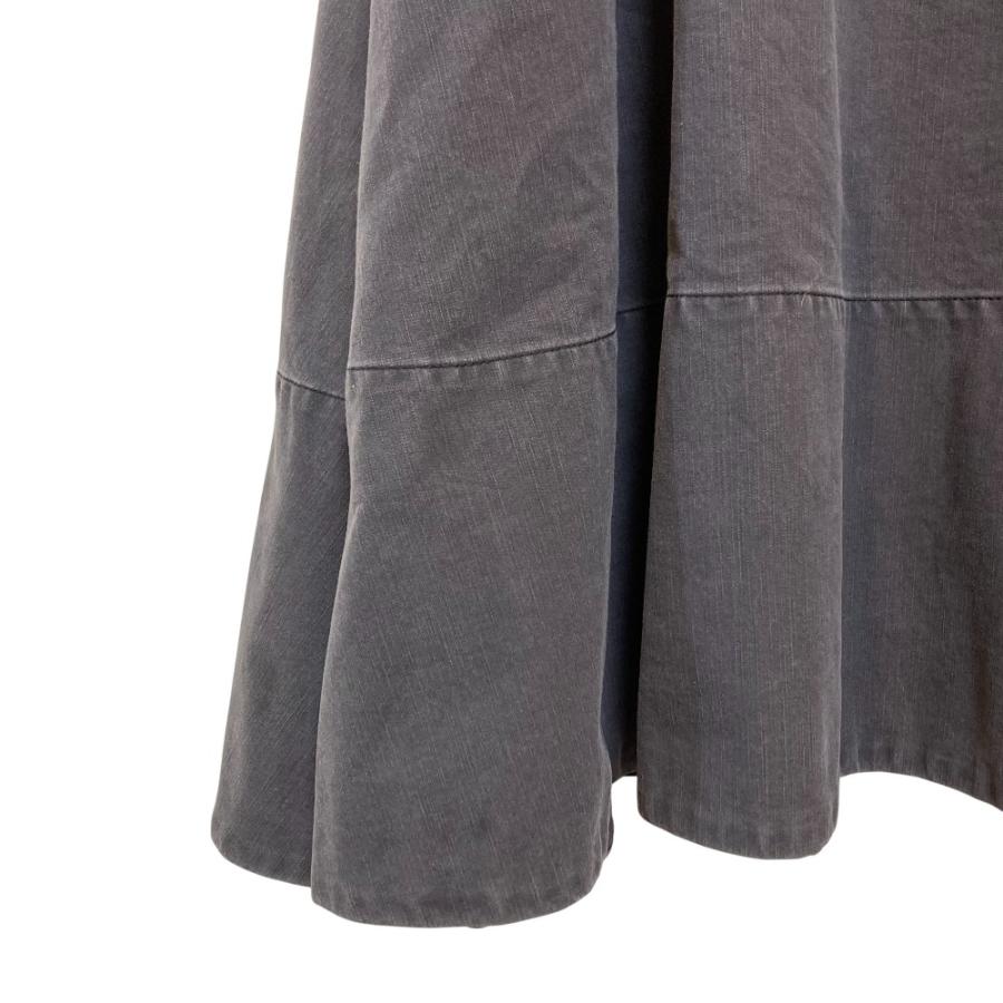 美品 MADISON BLUE マディソンブルー BACK SATIN MAXI FLARE SKIRT