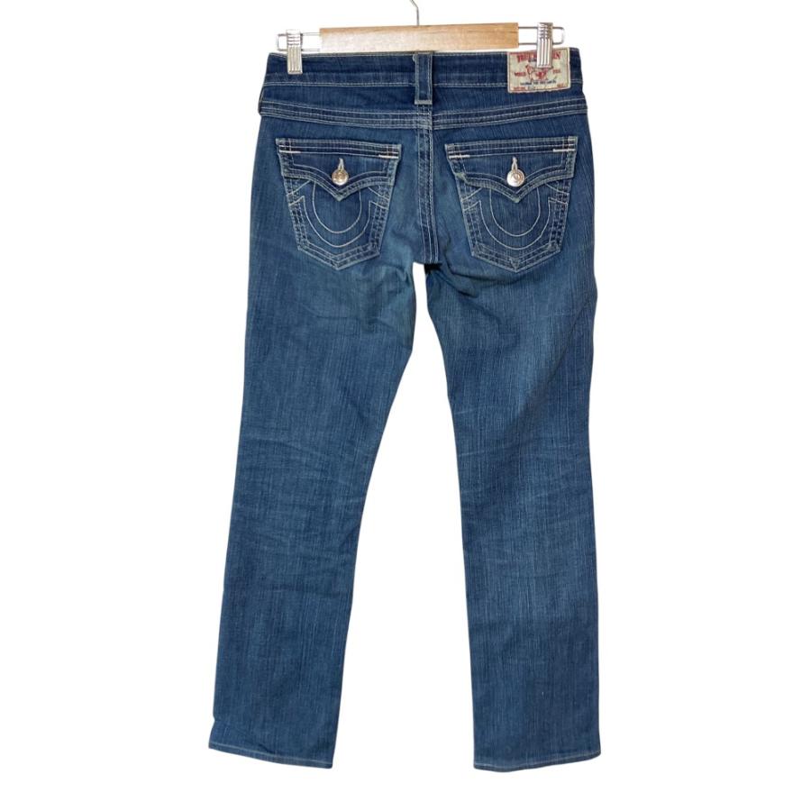 じ*る様 True Religion ダークブルー デニムパンツ TRUE RELIGION（トゥルーレリジョン） [並行輸入品] 蹄ロゴポケット