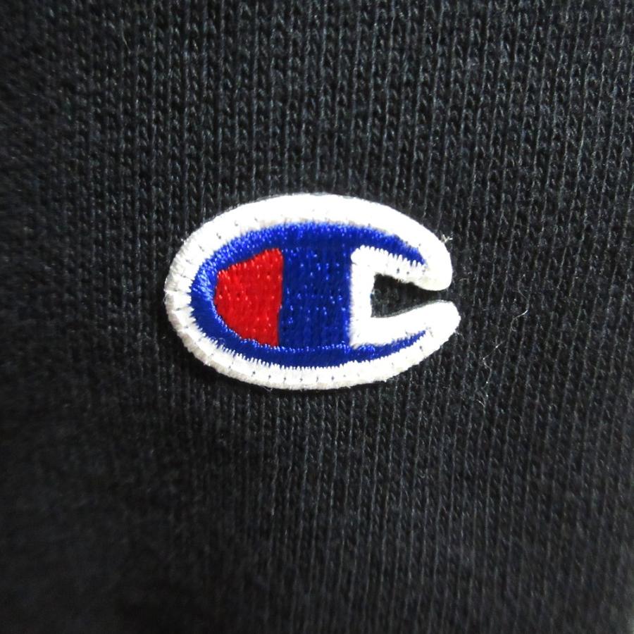 美品 MILKFED ミルクフェド チャンピオン 別注 BAR SWEAT HOODIE リバースウィーブ スウェット フーディ パーカー サイズS ブラック レディース 古着 中古 USED MILKFED.（ミルクフェド） 美品 MILKFED チャンピオン 別注 BAR SWEAT