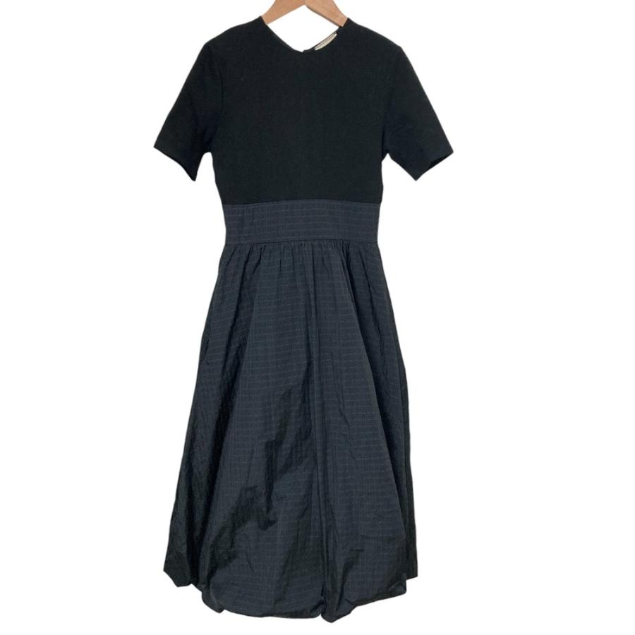 UNITED ARROWS パフスリーブ チェック ワンピース 36 パフスリーブ