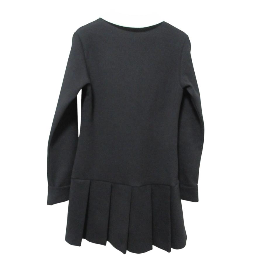 herlipto Polo Pleated Mini Dress ワンピースS 美品 Her lip to ハーリップトゥ Polo Pleated Mini Dress 長袖 膝丈