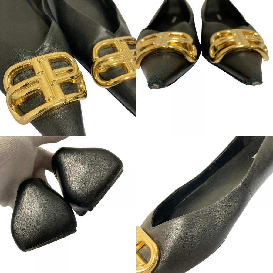 BALENCIAGA（バレンシアガ） スクエアナイフBB フラットパンプス