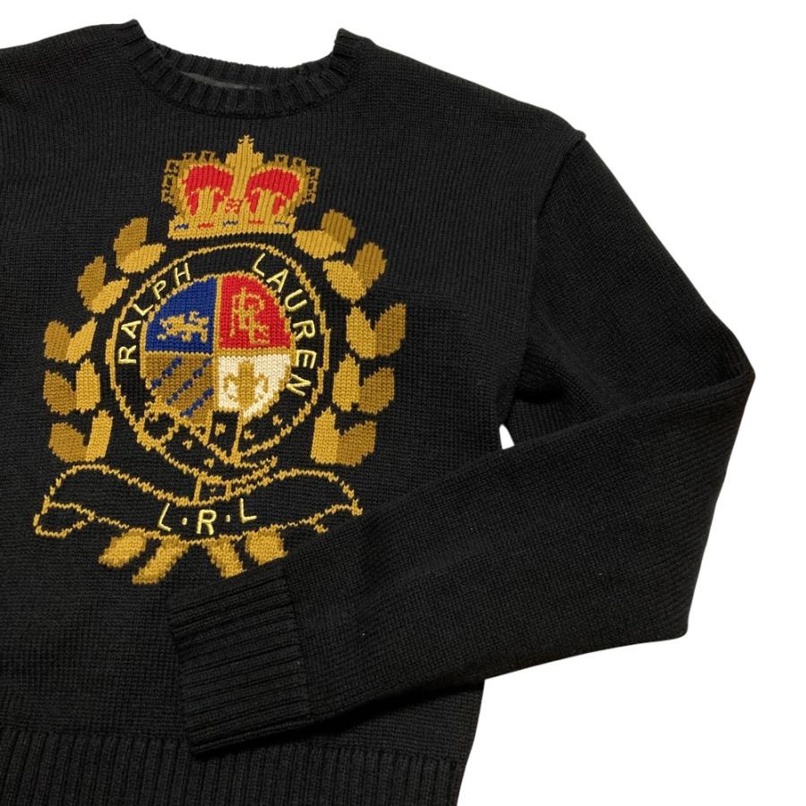 LAUREN RALPH LAUREN（ローレン ラルフローレン） 良品 インターシャ
