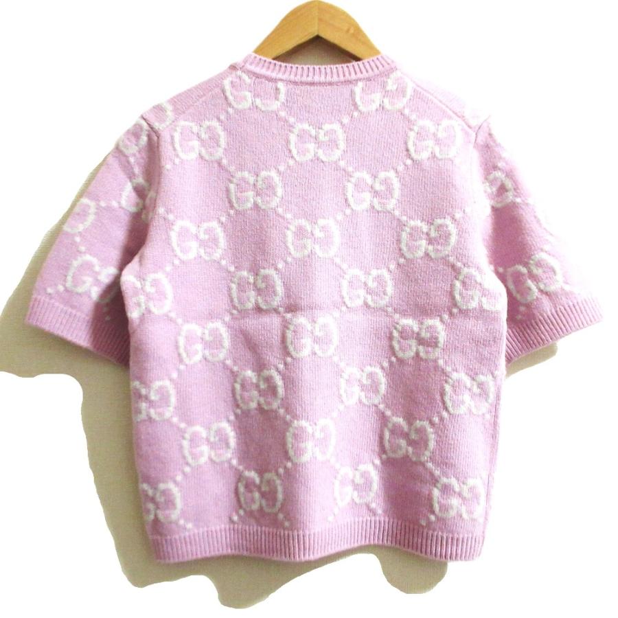 GUCCI（グッチ） 美品 GGインターシャ ショートスリーブニット 772888