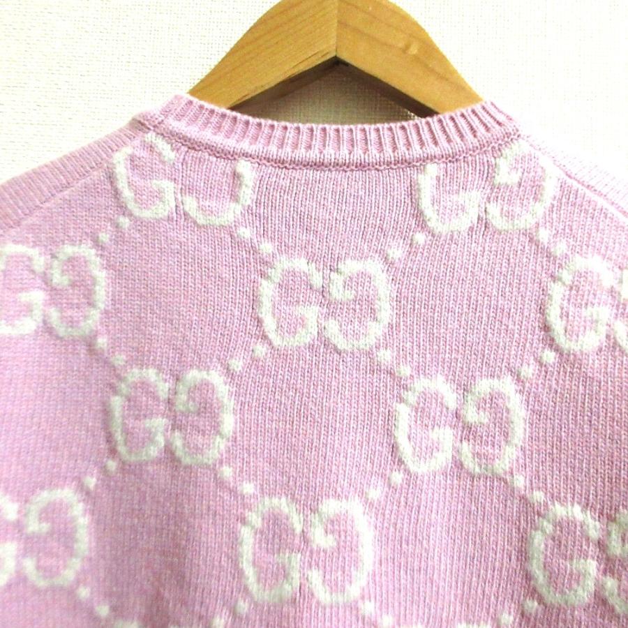 GUCCI（グッチ） 美品 GGインターシャ ショートスリーブニット 772888