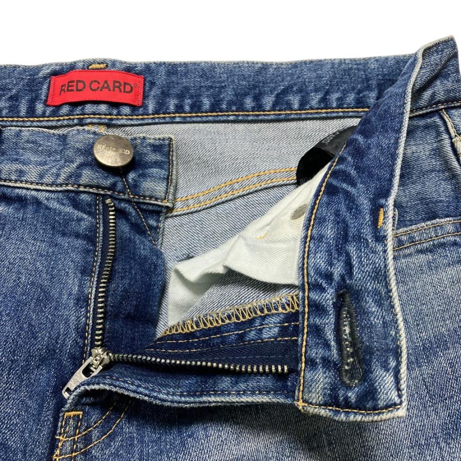 良品 RED CARD レッドカード テーパードデニムパンツ 71403T サイズ26