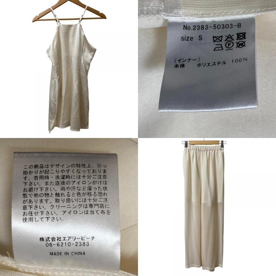 ANDRESD 未使用 アンドレスド スパンコール レースキャミワンピース