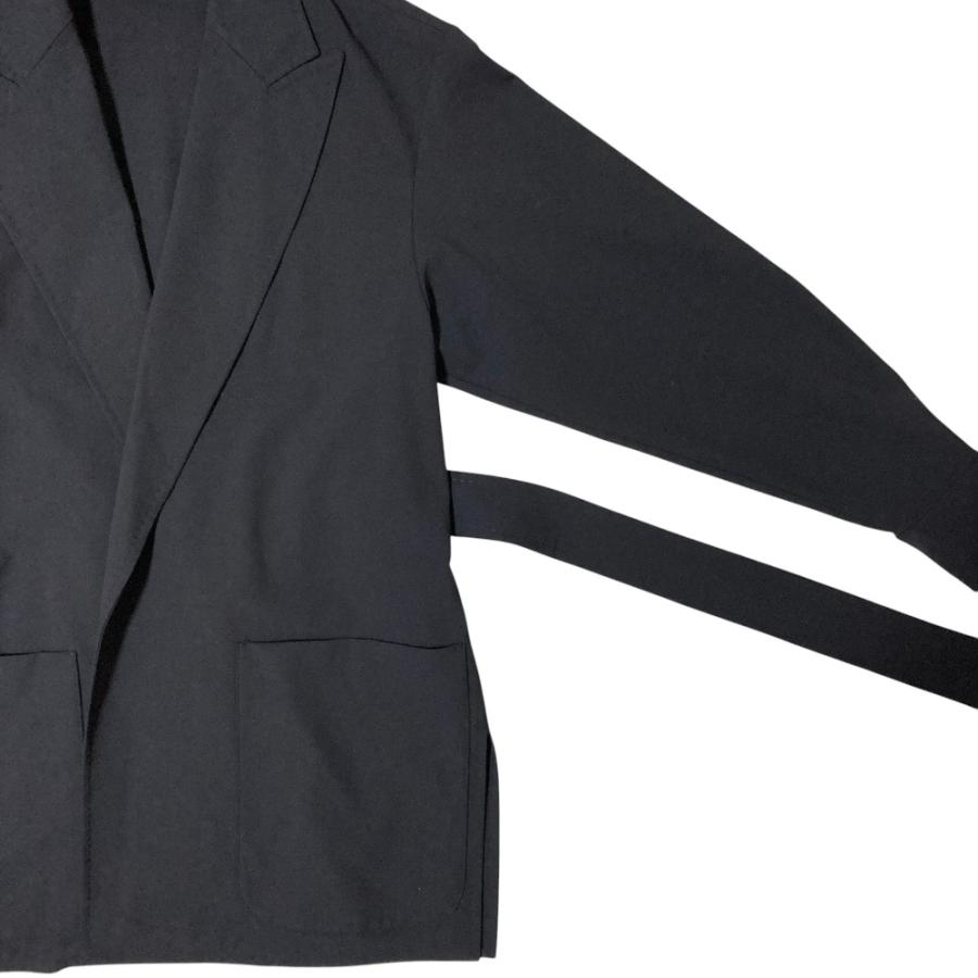 美品 Max Mara マックスマーラ ベルテッドコート ジャケット 36 ネイビー  レディース 古着 中古 USED Max Mara（マックスマーラ） 美品 ベルテッドコート ジャケット 36