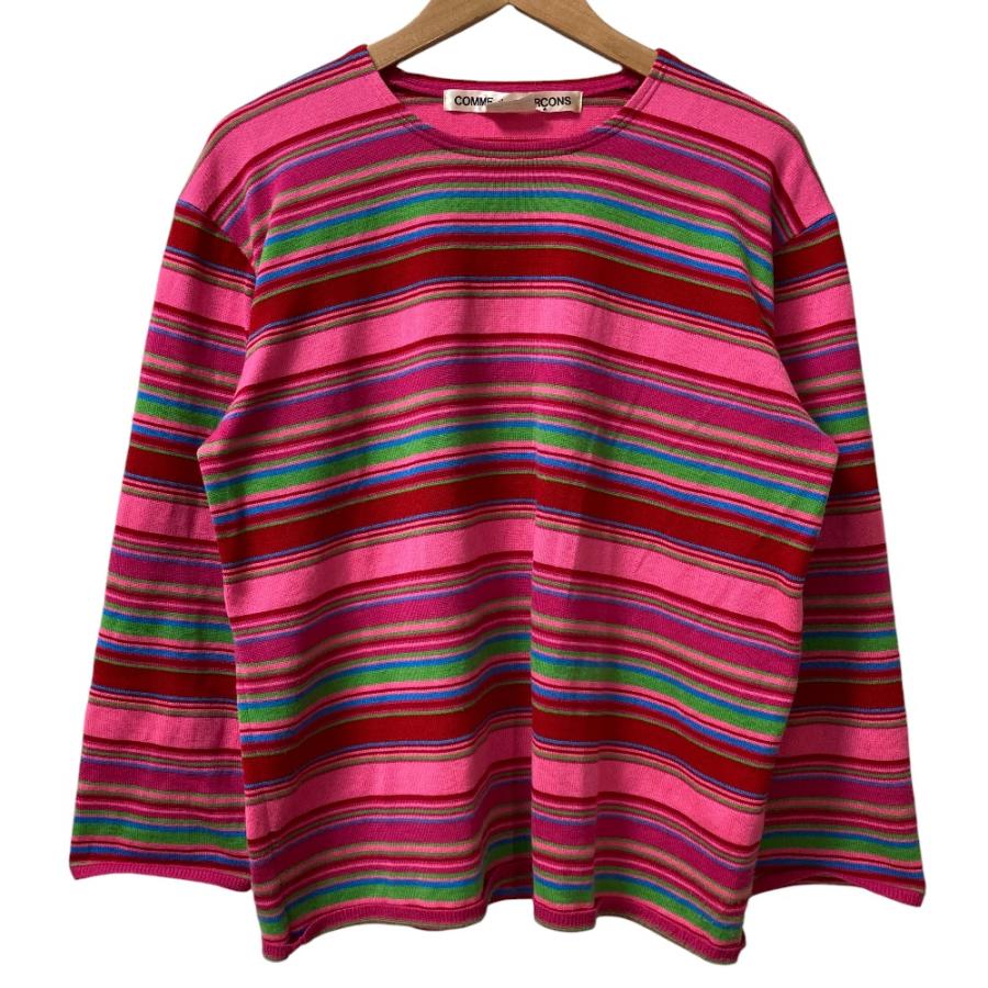 COMME des GARÇONS SHIRT ボーダーニット 日本製 COMME des GARCONS（コムデギャルソン） 美品 24SS COMME des GARCONS