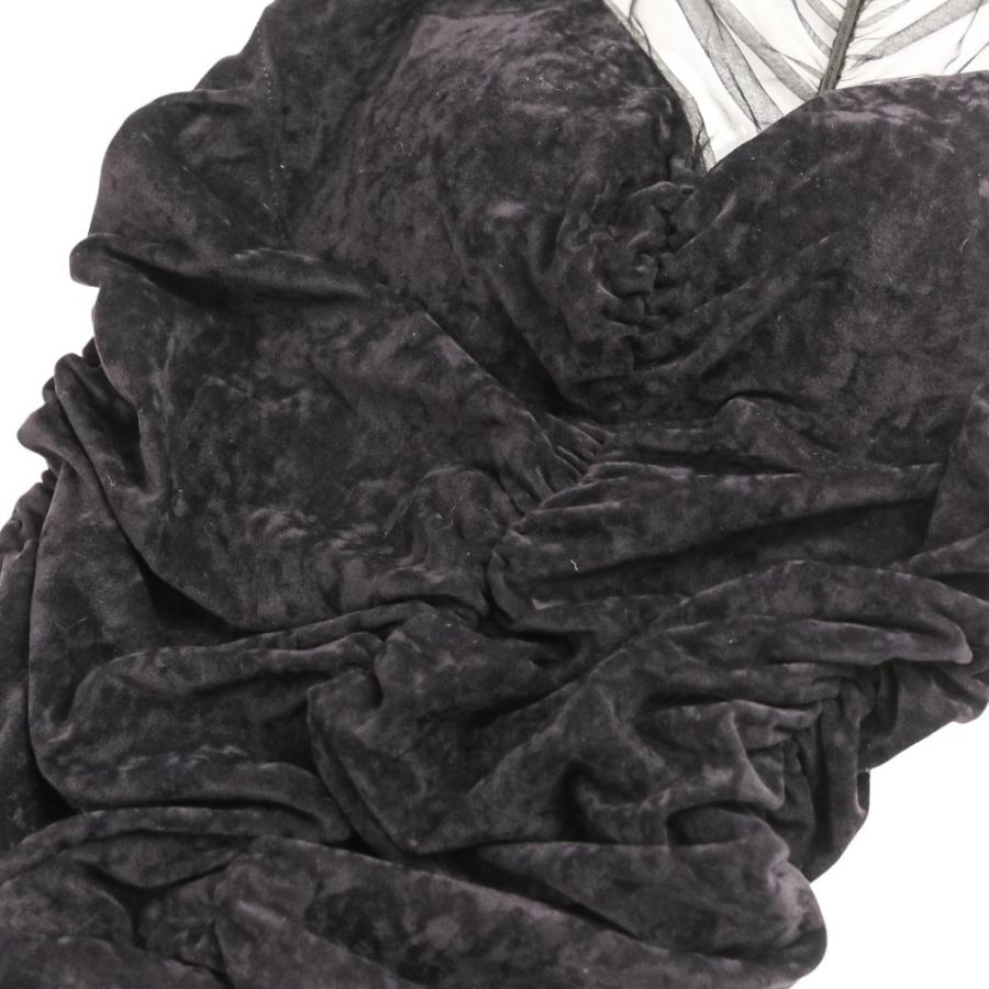 FETICO（フェティコ） 未使用 STUDIOUS別注 VELOUR SHEER CUT HEM