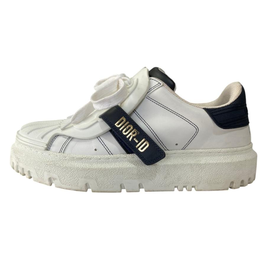 良品 DIOR ディオール ID バイカラー スニーカー サイズ36 23.0cm相当