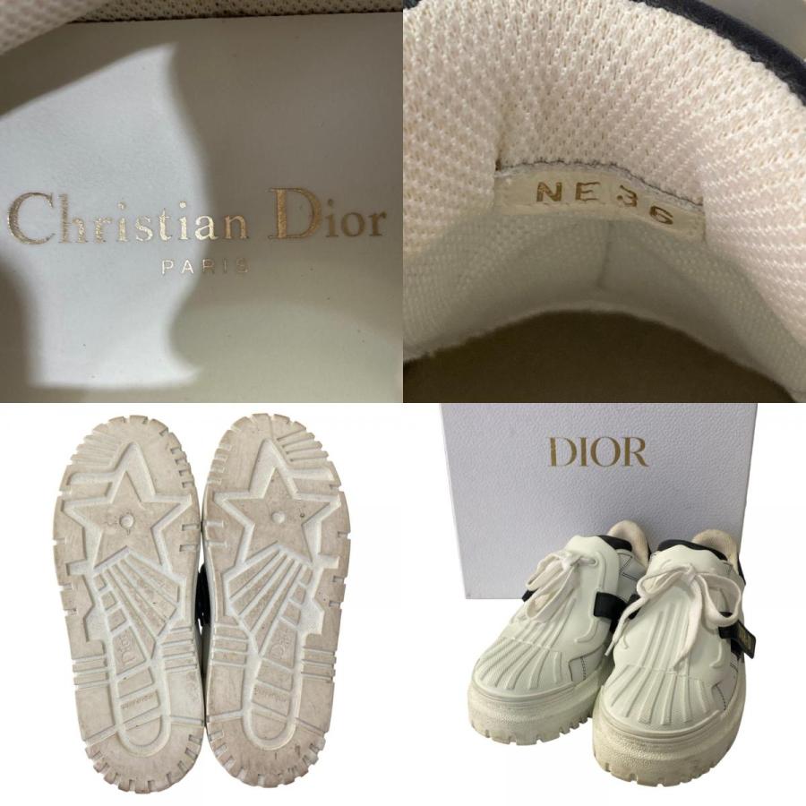 良品 DIOR ディオール ID バイカラー スニーカー サイズ36 23.0cm相当