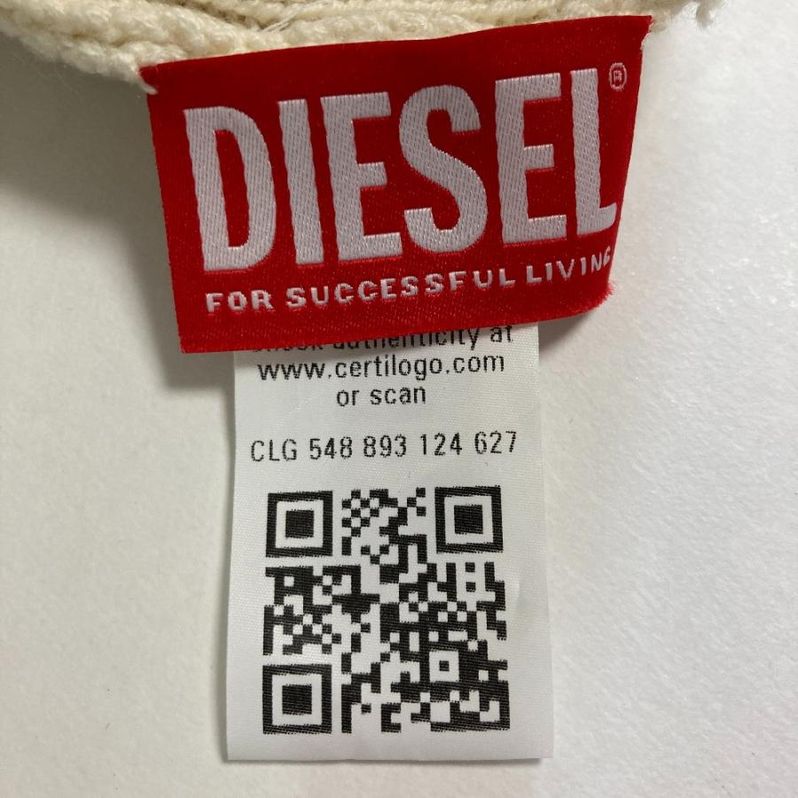 DIESEL（ディーゼル） 美品 K-CODER-FULLY B ニットキャップ ビーニー