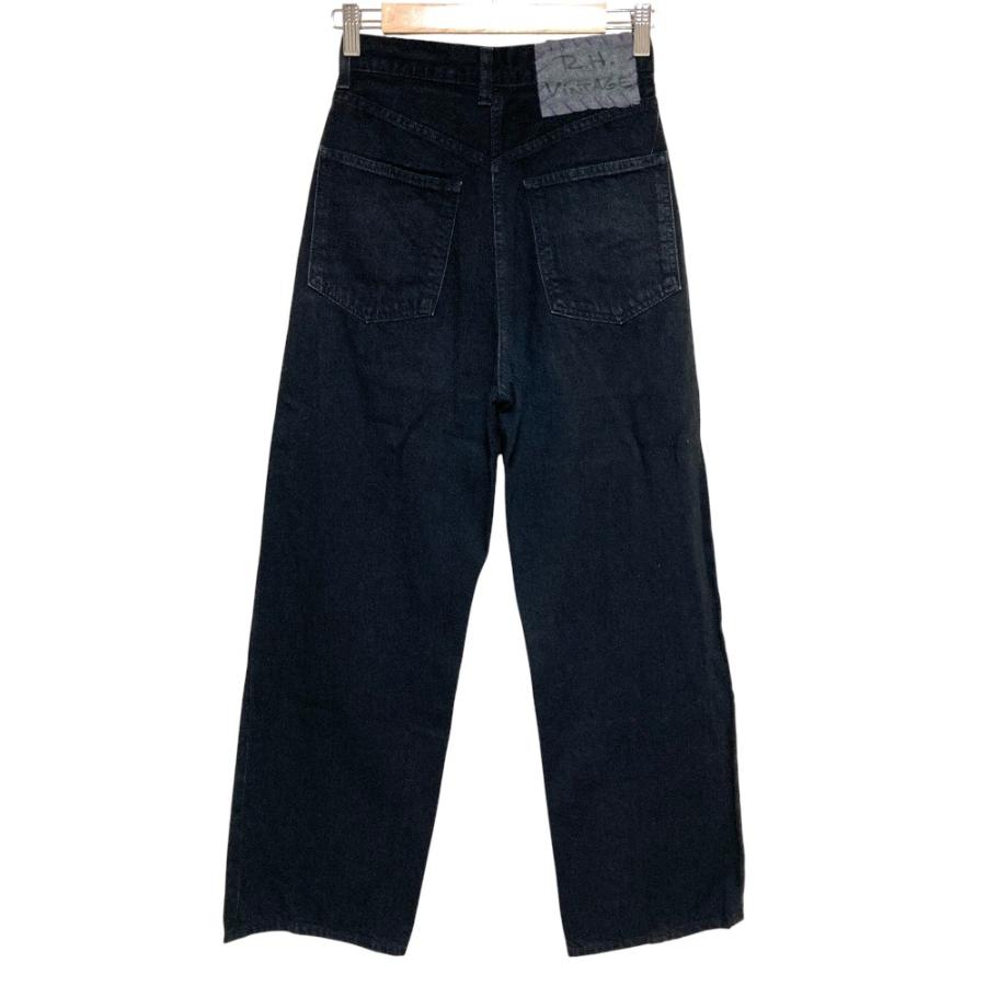 RH VINTAGE オーガニックコットン デニムパンツ 24 S インディゴ 美品 24AW RH Vintage ロンハーマン ヴィンテージ オーガニック