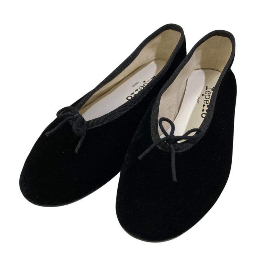 repetto（レペット） 美品 Lilouh バレエ フラットシューズ ベロア F34