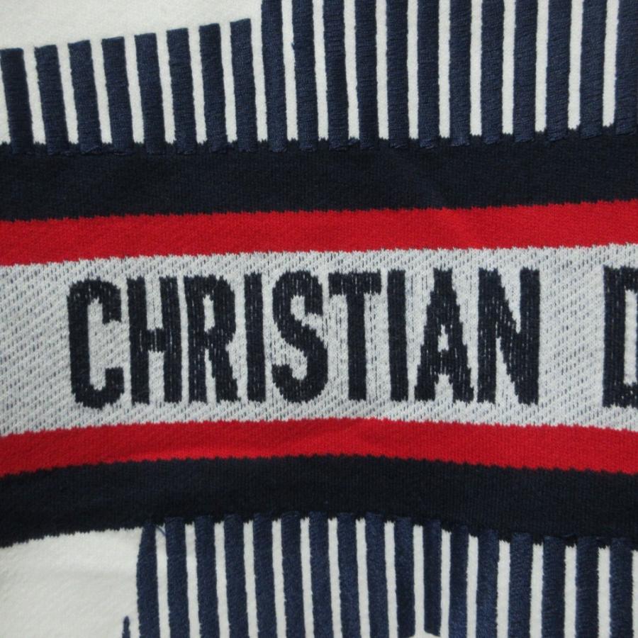 良品 Christian Dior クリスチャンディオール DIOR ALPSコレクション パーカー カットソー 143S20A4005 XS ホワイト レディース 古着 中古の画像